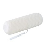 Toothbrush holder for travel, white color, model R01DA